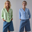 The Elise™ Ruffle Blouse
