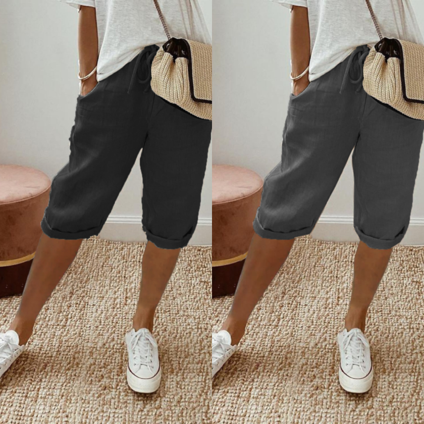 The Aria Maria™ Linen Shorts