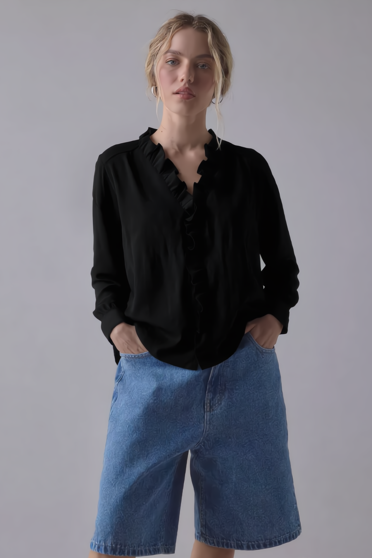 The Elise™ Ruffle Blouse