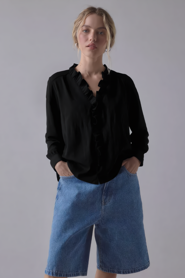 The Elise™ Ruffle Blouse