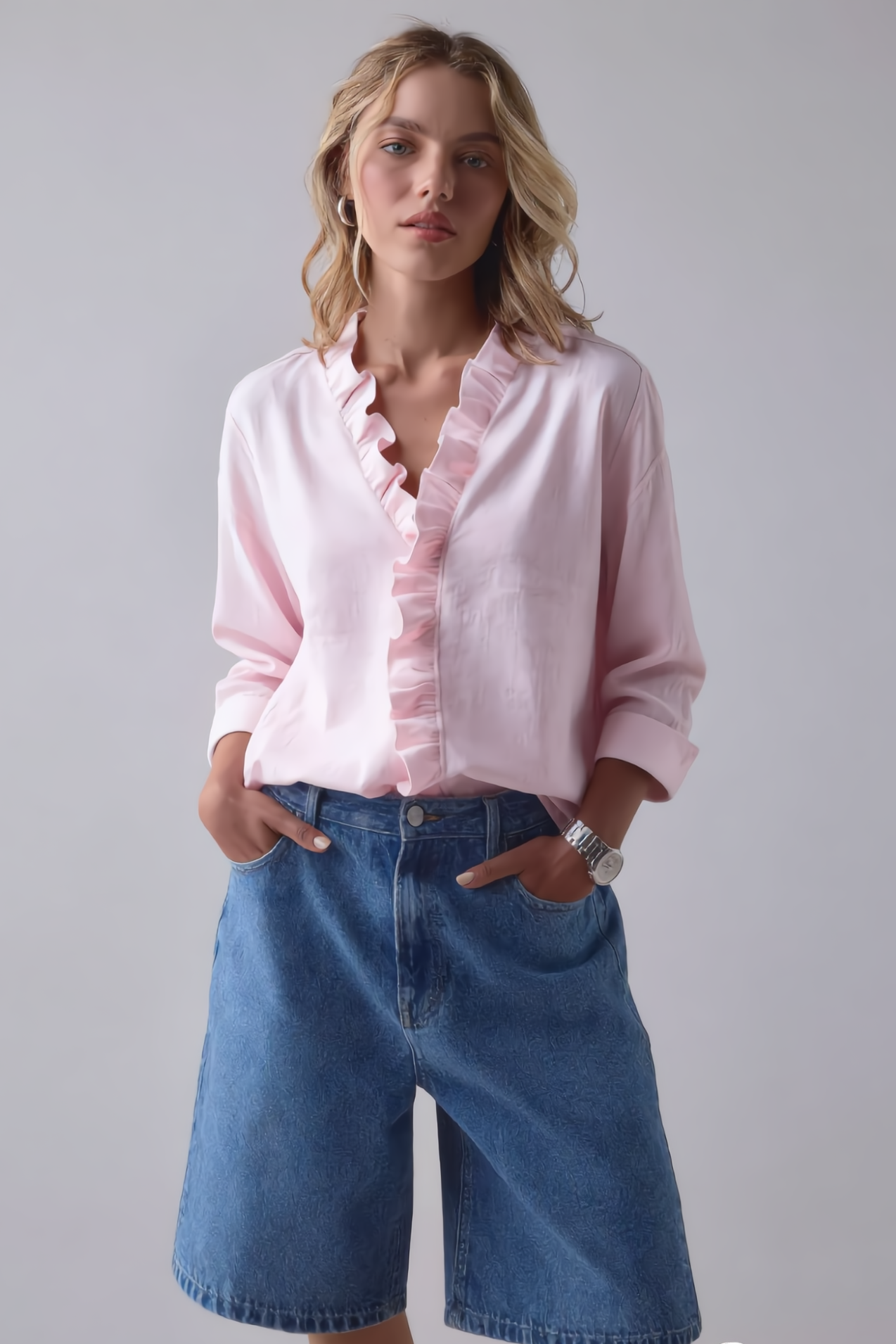 The Elise™ Ruffle Blouse