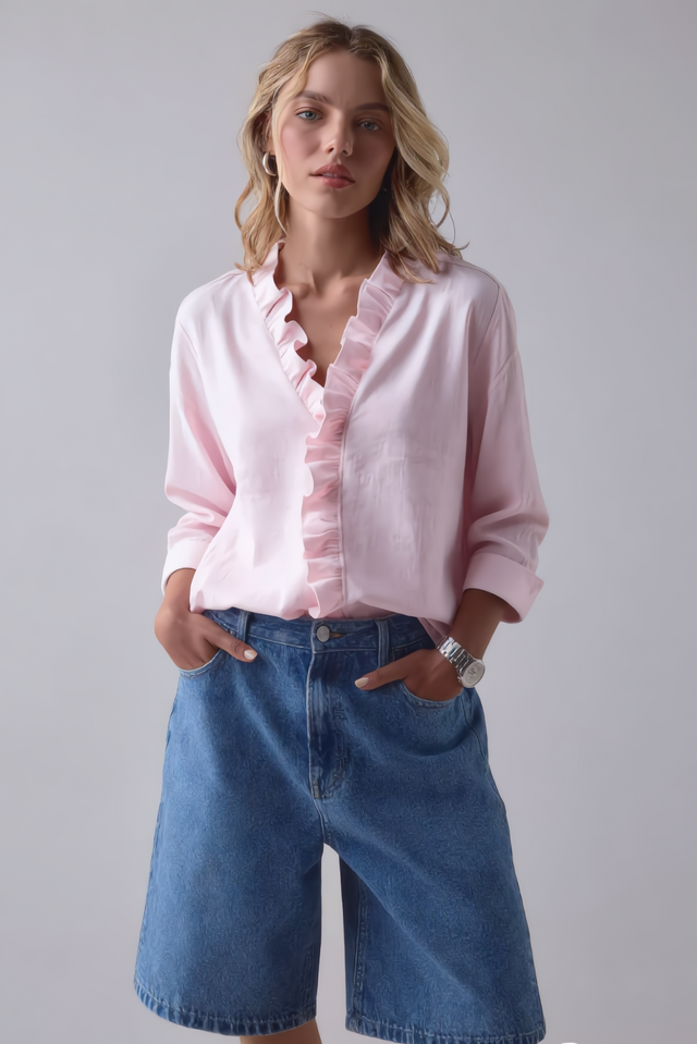 The Elise™ Ruffle Blouse